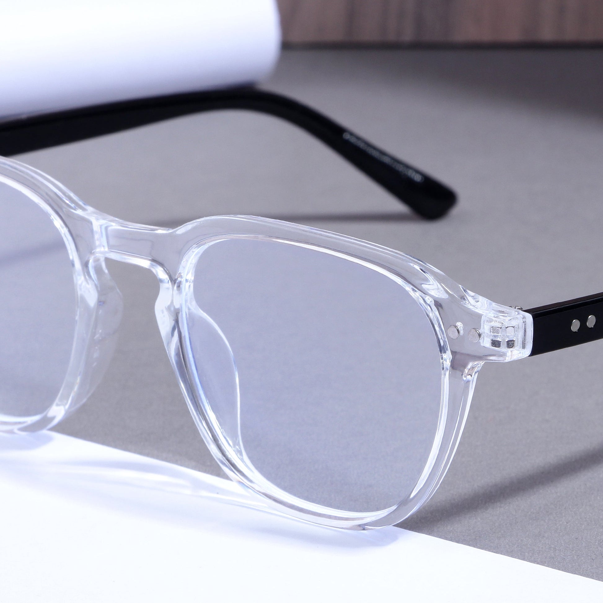 GlassyX V1  White ARC Sunglasses