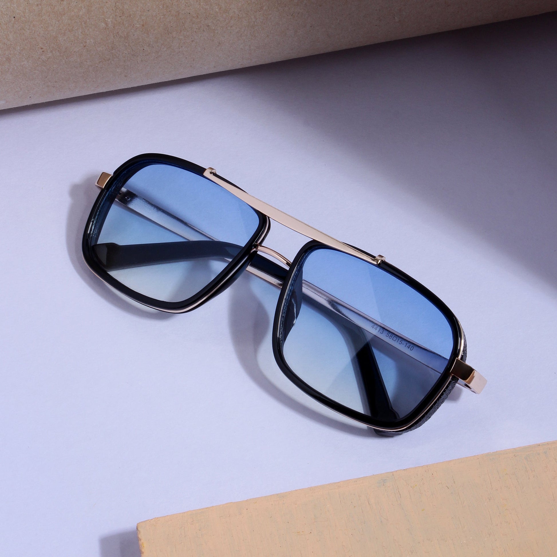 Gong V1 Blue Gradient Sunglasses